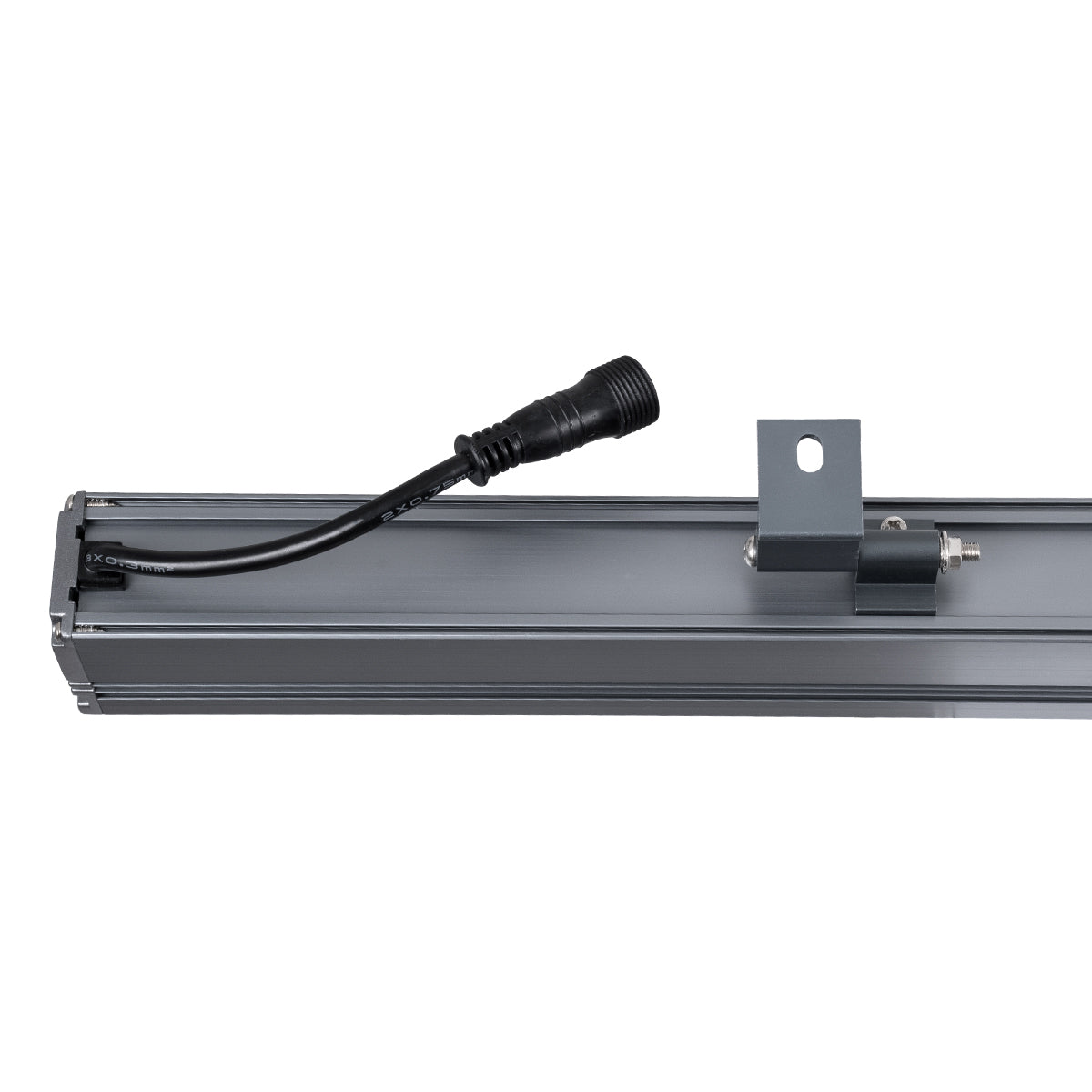 GLOBOSTAR® WASHER-FAIA 90185 Μπάρα Φωτισμού Wall Washer με Αντιθαμβωτική Γρίλια LED 36W 3780lm 30° DC 24V Αδιάβροχο IP65 Πολύχρωμο RGBW Dimmable DMX512 - Γκρι Ανθρακί - Μ100 x Π4 x Υ5cm - 3 Χρόνια Εγγύηση - ledmania.gr