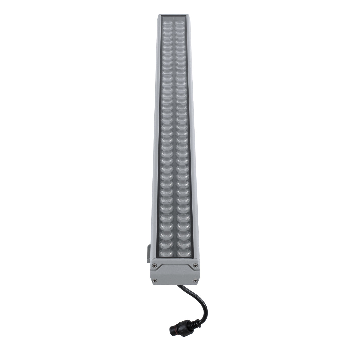 GLOBOSTAR® WASHER-GAIA 90216 Μπάρα Φωτισμού Wall Washer LED 144W 12240lm 10° DC 24V Αδιάβροχο IP67 Πολύχρωμο RGBW DMX512 Dimmable - Ασημί - Μ100 x Π7.3 x Υ4.3cm - 3 Χρόνια Εγγύηση - ledmania.gr