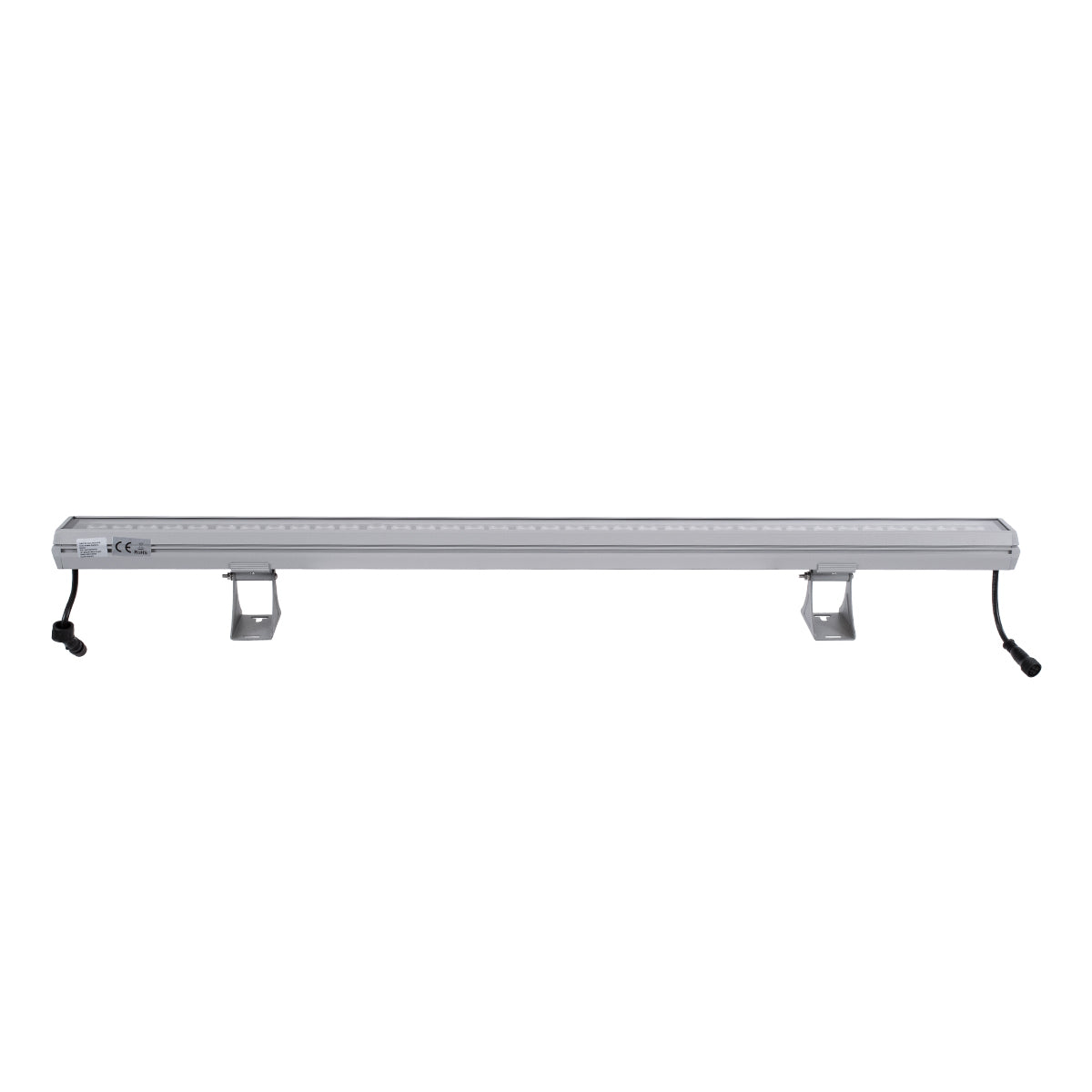GLOBOSTAR® WASHER-GAIA 90216 Μπάρα Φωτισμού Wall Washer LED 144W 12240lm 10° DC 24V Αδιάβροχο IP67 Πολύχρωμο RGBW DMX512 Dimmable - Ασημί - Μ100 x Π7.3 x Υ4.3cm - 3 Χρόνια Εγγύηση - ledmania.gr