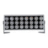 GloboStar® FLOOD-ZENA 90219 Προβολέας Wall Washer για Φωτισμό Κτιρίων LED 60W 5400lm 3° DC 24V Αδιάβροχο IP65 L37 x W9 x H26.5cm Θερμό Λευκό 2700K - Ασημί - 3 Years Warranty - ledmania.gr