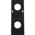 GloboStar® 90237 Μεταλλικο Καλυμμα 1 Μέτρου 15 Τεμαχίων για Ψηφιακή Αλυσίδα Γιρλάντα 20 Σποτ LED με Κωδικό 90140 Μαύρο Μ100 x Π4.7 x Υ1cm - ledmania.gr