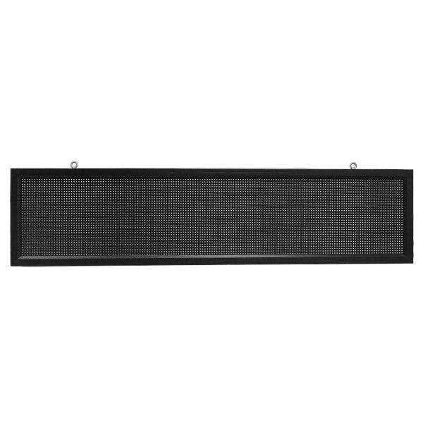 GLOBOSTAR® DISPLAY 90280 Κυλιόμενη Ψηφιακή Επιγραφή 160x32cm P10 Μονής Όψης LED AC 220-240V Αδιάβροχο IP65 Ψυχρό Λευκό 6000K - WiFi Control μέσω FK APP - Αισθητήρας Θερμοκρασίας & Υγρασίας - Μ168 x Π9 x Υ40cm - 2 Χρόνια Εγγύηση - ledmania.gr