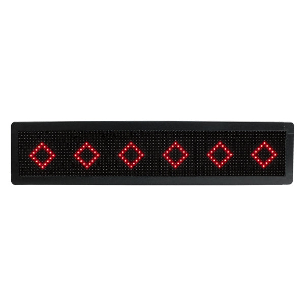 GLOBOSTAR® DISPLAY 90305 Κυλιόμενη Ψηφιακή Επιγραφή P10 Διπλής Όψης LED AC 220-240V Αδιάβροχο IP65 RGB - WiFi Control μέσω FK APP - Αισθητήρας Θερμοκρασίας & Υγρασίας - Μ104 x Π12 x Υ20cm - 2 Χρόνια Εγγύηση