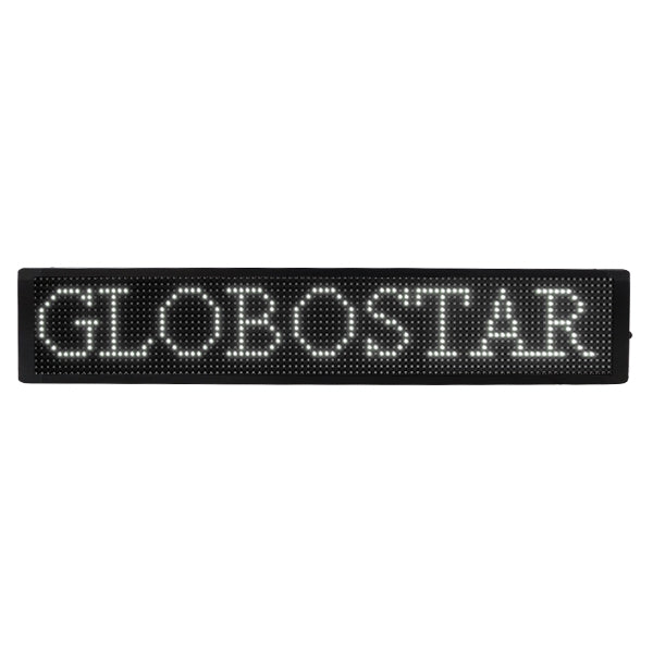 GLOBOSTAR® DISPLAY 90330 Κυλιόμενη Ψηφιακή Επιγραφή Διπλής Όψης 160x32cm P10 160x32 Pixel LED 500W AC 220-240V Αδιάβροχο IP65 Ψυχρό Λευκό 6000K - WiFi Control μέσω FK APP - Αισθητήρας Θερμοκρασίας & Υγρασίας - Μ168 x Π12 x Υ40cm - 2 Χρόνια Εγγύηση