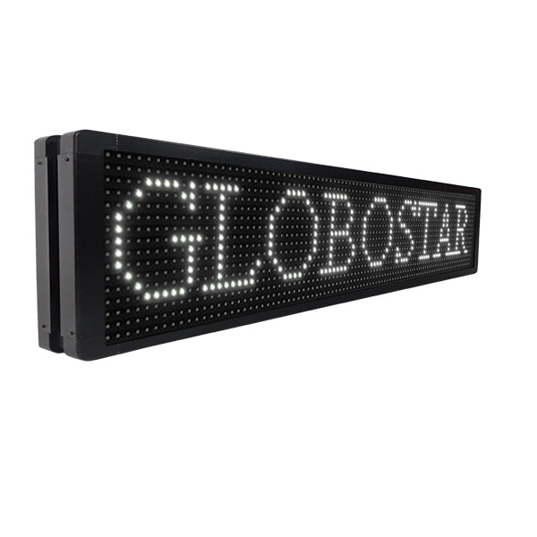 GLOBOSTAR® DISPLAY 90330 Κυλιόμενη Ψηφιακή Επιγραφή Διπλής Όψης 160x32cm P10 160x32 Pixel LED 500W AC 220-240V Αδιάβροχο IP65 Ψυχρό Λευκό 6000K - WiFi Control μέσω FK APP - Αισθητήρας Θερμοκρασίας & Υγρασίας - Μ168 x Π12 x Υ40cm - 2 Χρόνια Εγγύηση