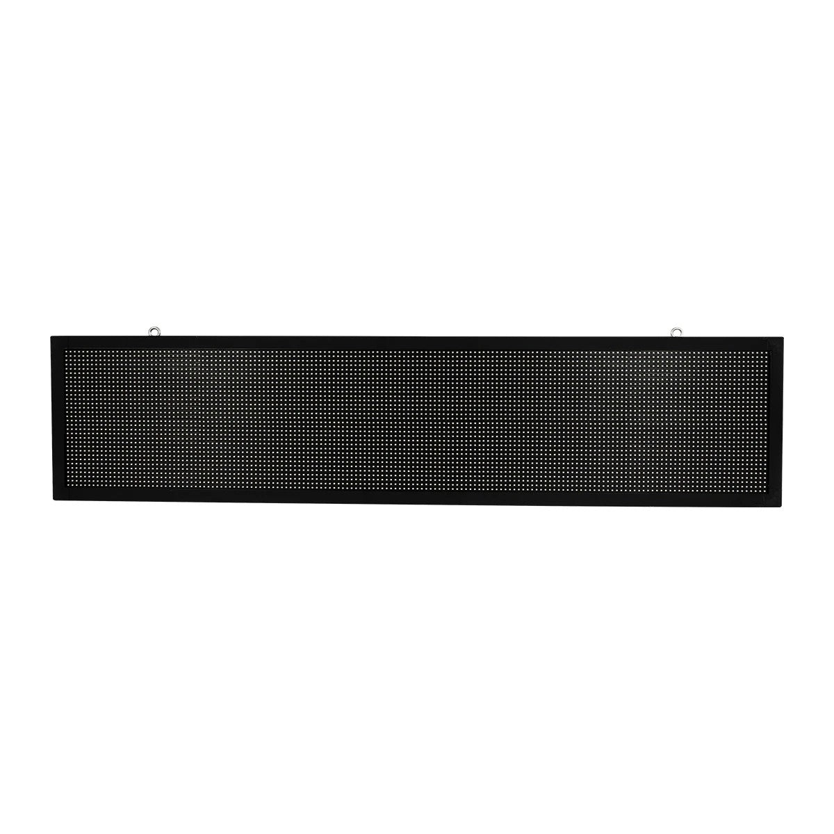 GLOBOSTAR® DISPLAY 90331 Κυλιόμενη Ψηφιακή Επιγραφή P10 Διπλής Όψης LED AC 220-240V Αδιάβροχο IP65 Κόκκινο - WiFi Control μέσω FK APP - Αισθητήρας Θερμοκρασίας & Υγρασίας - Μ166 x Π11 x Υ38cm - 2 Χρόνια Εγγύηση
