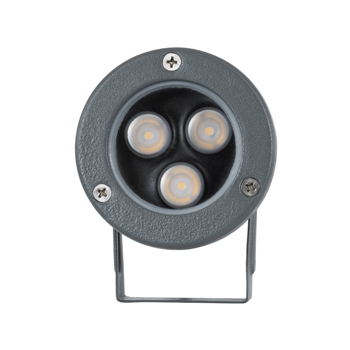 GLOBOSTAR® TREELIGHT-TZINA 90351 Σποτ Φωτισμού για Φυτά - Δέντρα με Βάση Κήπου / Καρφωτό LED 3W 330lm 10° DC 24V Αδιάβροχο IP65 Θερμό Λευκό 2700K Dimmable - Γκρι Ανθρακί - Μ10.5 x Π7.5 x Υ7.5cm - 3 Χρόνια Εγγύηση - ledmania.gr