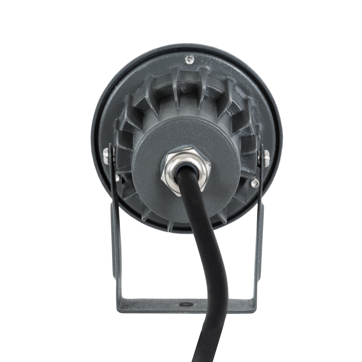 GLOBOSTAR® TREELIGHT-TZINA 90351 Σποτ Φωτισμού για Φυτά - Δέντρα με Βάση Κήπου / Καρφωτό LED 3W 330lm 10° DC 24V Αδιάβροχο IP65 Θερμό Λευκό 2700K Dimmable - Γκρι Ανθρακί - Μ10.5 x Π7.5 x Υ7.5cm - 3 Χρόνια Εγγύηση - ledmania.gr