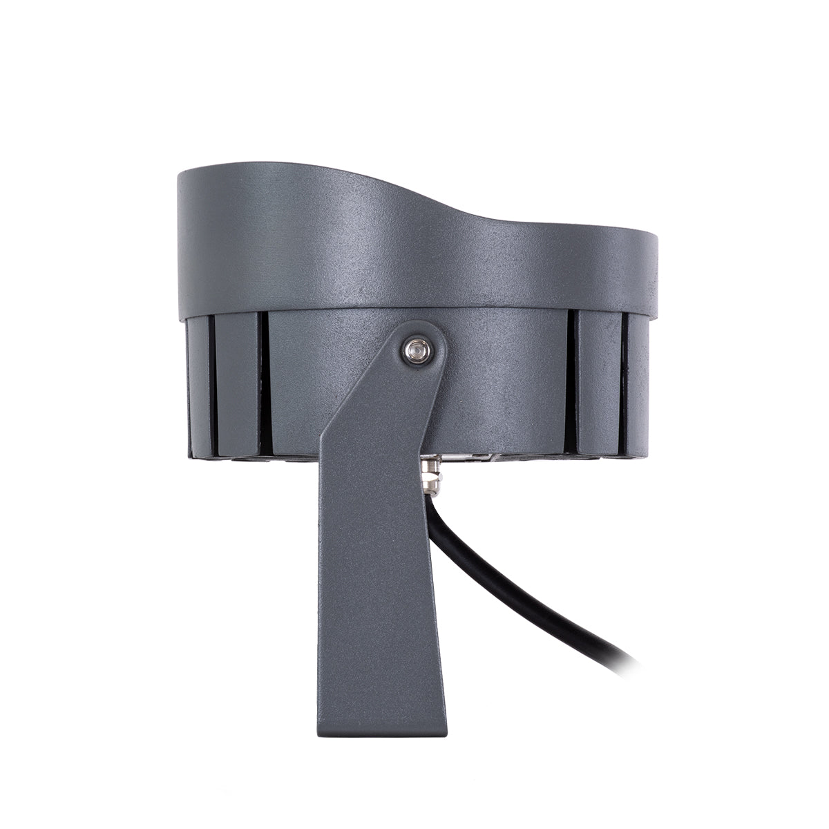 GLOBOSTAR® FLOOD-NIGMA 90378 Προβολέας Σποτ Wall Washer με Αντιθαμβωτική Γρίλια LED 24W 2160lm 30° DC 24V Αδιάβροχο IP65 Θερμό Λευκό 3000K Dimmable - Γκρι Ανθρακί - Μ15 x Π15 x Υ9.1cm - 3 Χρόνια Εγγύηση - ledmania.gr