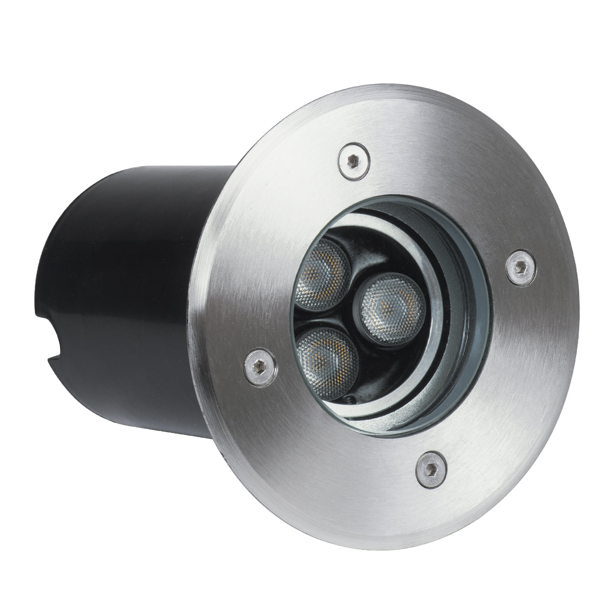 GloboStar® UNDERWATER-LUNTA 90401 Υποβρύχιο Χωνευτό Κινούμενο Φωτιστικό Σποτ Ειδικό για Σιντριβάνια LED 12W 1080lm 60° DC 24V Αδιάβροχο IP68 Φ12 x Υ13cm Θερμό Λευκό 2700K - Ανοξείδωτο Ατσάλι - 3 Χρόνια Εγγύηση - ledmania.gr