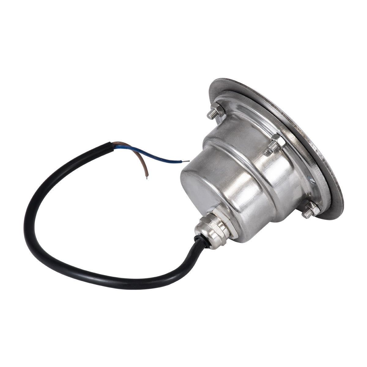 GloboStar® UNDERWATER-GUNE 90405 Υποβρύχιο Χωνευτό Φωτιστικό Σποτ Ειδικό για Σιντριβάνια LED 12W 1200lm 60° DC 24V Αδιάβροχο IP68 Φ10 x Υ7.5cm Ψυχρό Λευκό 6000K - Ανοξείδωτο Ατσάλι - 3 Χρόνια Εγγύηση - ledmania.gr