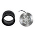 GLOBOSTAR® UNDERWATERYUNI 90417 Υποβρύχιο Χωνευτό Σποτ για Σιντριβάνια/Πισίνες LED 6W 540lm 30° DC 24V Αδιάβροχο IP68 Θερμό Λευκό 2700K Dimmable - Bridgelux SMD Chip - Ανοξείδωτο Ατσάλι SS304 - Μ15 x Π15 x Υ10cm / Q14cm - 3 Χρόνια Εγγύηση