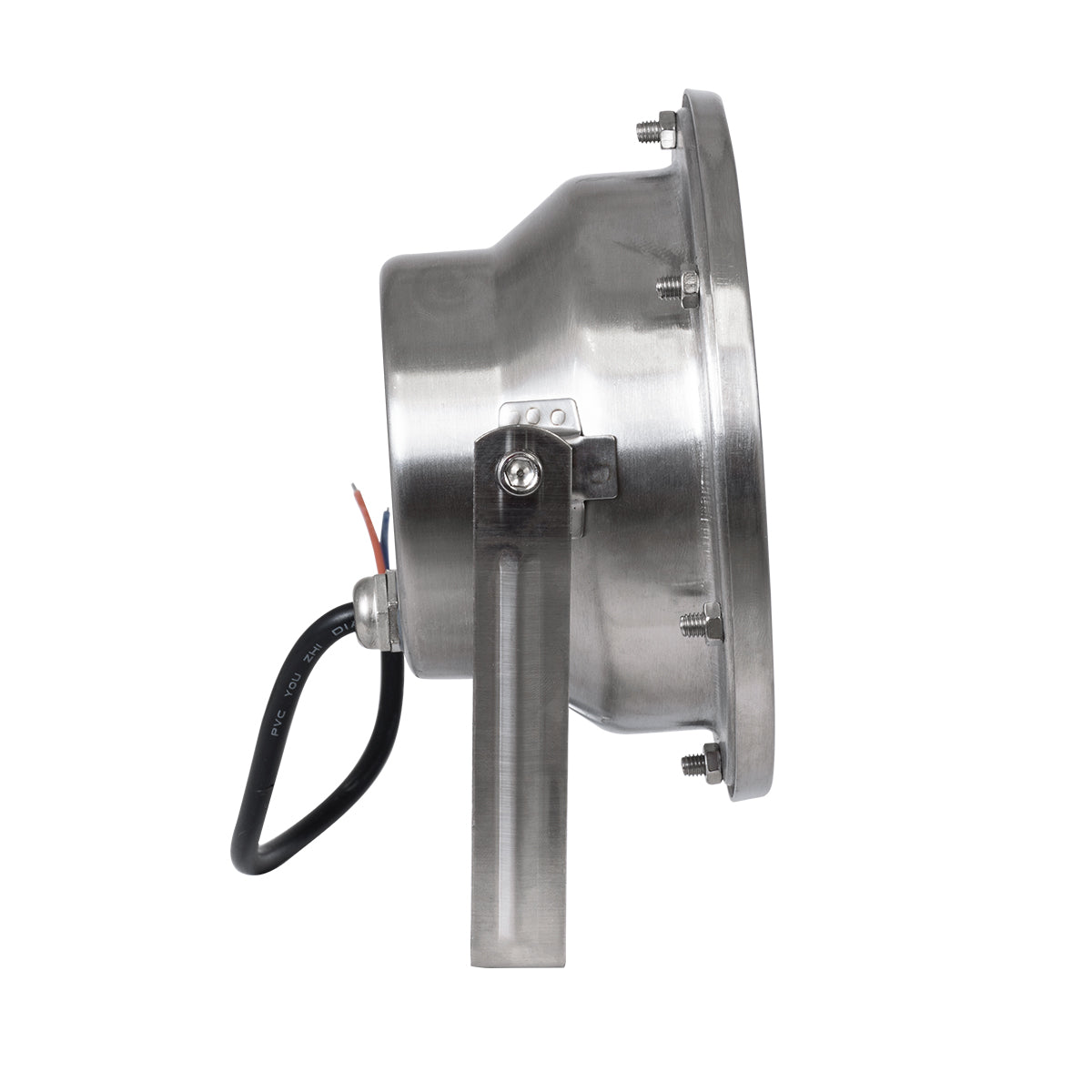 GLOBOSTAR® UNDERWATERJERRY 90423 Υποβρύχιο Επιφανειακό Σποτ για Σιντριβάνια/Πισίνες LED 12W 1080lm 30° DC 24V Αδιάβροχο IP68 Θερμό Λευκό 2700K Dimmable - Bridgelux SMD Chip - Ανοξείδωτο Ατσάλι 304 - Μ14.5 x Π7 x Υ19cm - 3 Χρόνια Εγγύηση