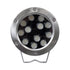 GLOBOSTAR® UNDERWATER-JERRY 90425 Υποβρύχιο Επιφανειακό Σποτ για Σιντριβάνια/Πισίνες LED 12W 1020lm 30° DC 24V Αδιάβροχο IP68 RGBW DMX512 Dimmable - Ανοξείδωτο Ατσάλι 304 - Μ14.5 x Π7 x Υ19cm - 3 Χρόνια Εγγύηση - ledmania.gr