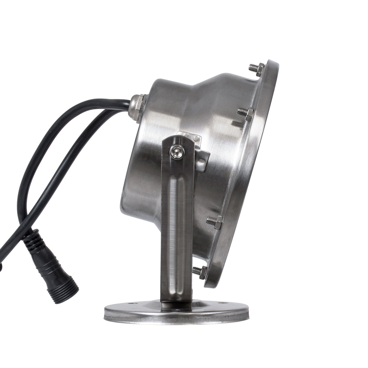GloboStar® UNDERWATER-DENIS 90431 Υποβρύχιο Επιφανειακό Φωτιστικό Σποτ Ειδικό για Σιντριβάνια - Πισίνες - Τζακούζι LED 12W 1020lm 30° DC 24V Αδιάβροχο IP68 Μ14.5 x Π7 x Υ17cm RGBW DMX512 - Ανοξείδωτο Ατσάλι SS304 - 3 Χρόνια Εγγύηση - ledmania.gr