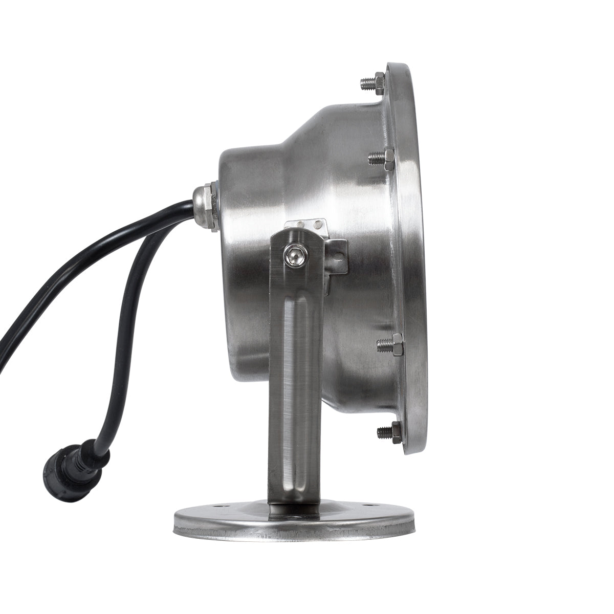 GloboStar® UNDERWATER-DENIS 90431 Υποβρύχιο Επιφανειακό Φωτιστικό Σποτ Ειδικό για Σιντριβάνια - Πισίνες - Τζακούζι LED 12W 1020lm 30° DC 24V Αδιάβροχο IP68 Μ14.5 x Π7 x Υ17cm RGBW DMX512 - Ανοξείδωτο Ατσάλι SS304 - 3 Χρόνια Εγγύηση - ledmania.gr