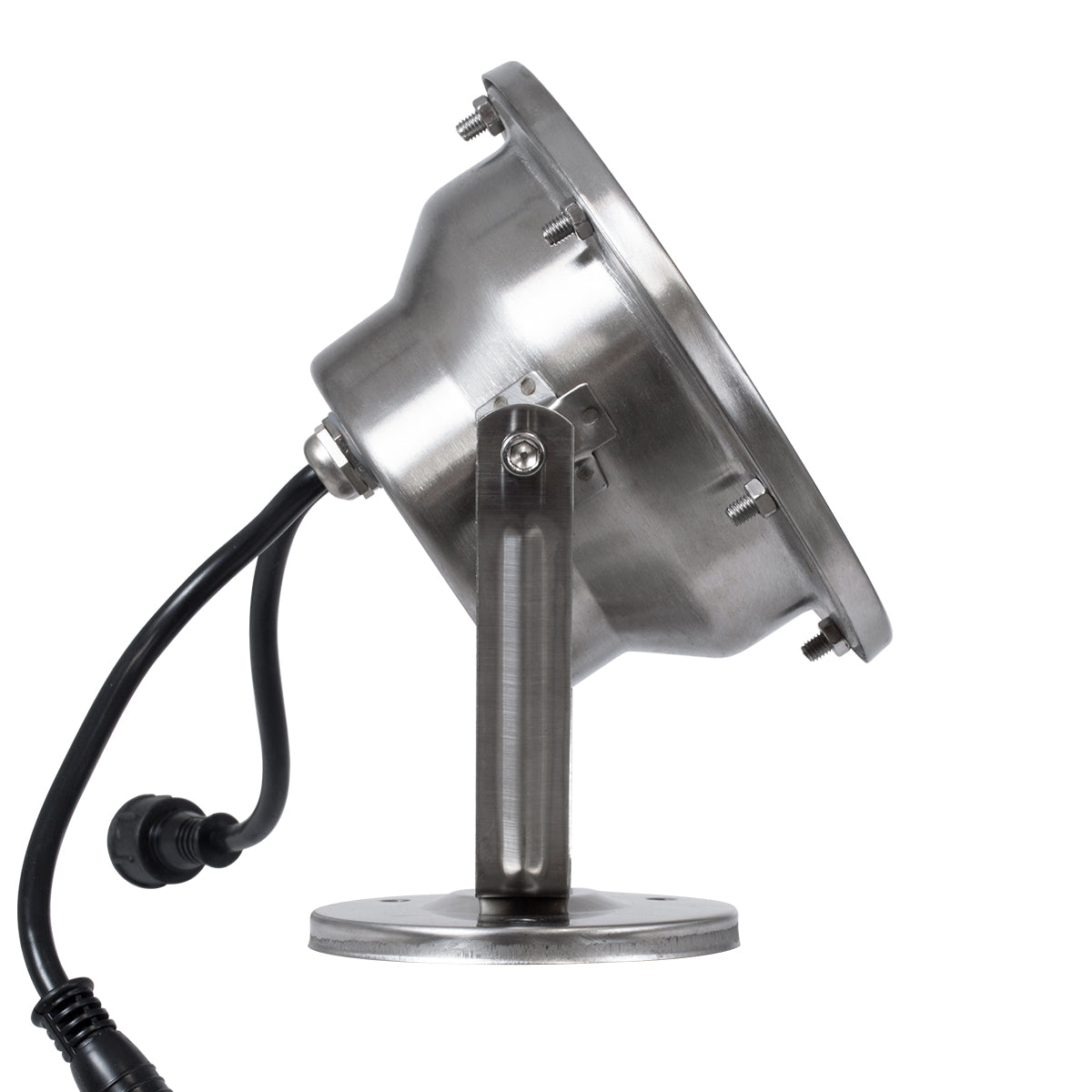 GloboStar® UNDERWATER-DENIS 90431 Υποβρύχιο Επιφανειακό Φωτιστικό Σποτ Ειδικό για Σιντριβάνια - Πισίνες - Τζακούζι LED 12W 1020lm 30° DC 24V Αδιάβροχο IP68 Μ14.5 x Π7 x Υ17cm RGBW DMX512 - Ανοξείδωτο Ατσάλι SS304 - 3 Χρόνια Εγγύηση - ledmania.gr