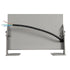 GLOBOSTAR® FLOODHENO 999-0263 Προβολέας Σποτ Wall Washer LED 24W 2040lm 30° AC 220-240V Αδιάβροχο IP67 Ultra Θερμό Λευκό 2200K - Bridgelux SMD Chip - Γκρι - Μ24 x Π11 x 16.5cm - 3 Χρόνια Εγγύηση
