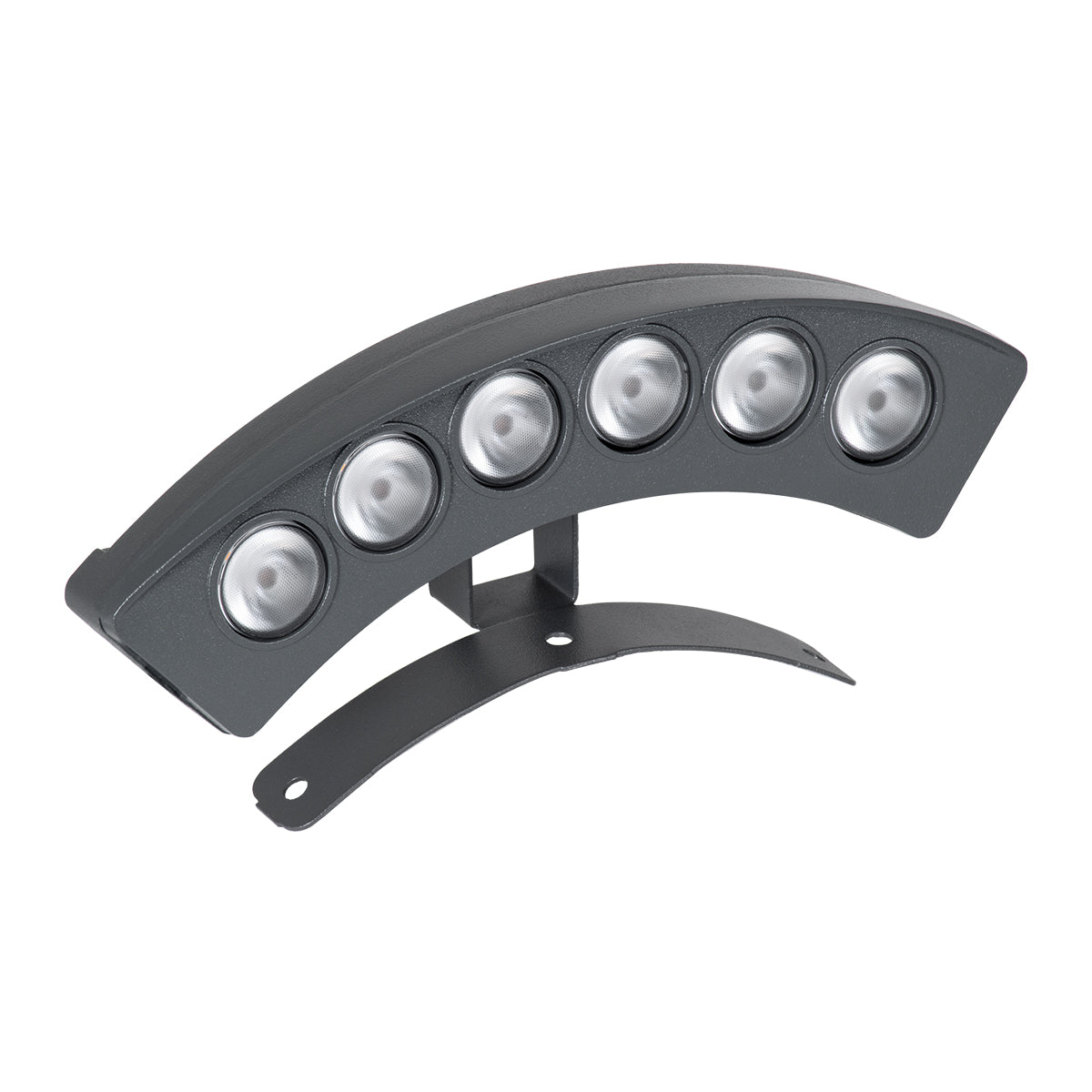 GLOBOSTAR® TREELIGHT-PLANTE 90455 Κυρτή Μπάρα Φωτισμού Wall Washer για Φυτά - Δέντρα LED 6W 630lm 15° DC 24V Αδιάβροχο IP65 Πορτοκαλί 2200K Dimmable - Γκρι Ανθρακί - Μ17.5 x Π4.5 x Υ8cm - 3 Χρόνια Εγγύηση - ledmania.gr