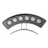 GLOBOSTAR® TREELIGHT-PLANTE 90456 Κυρτή Μπάρα Φωτισμού Wall Washer για Φυτά - Δέντρα LED 6W 660lm 15° DC 24V Αδιάβροχο IP65 Θερμό Λευκό 2700K Dimmable - Γκρι Ανθρακί - Μ17.5 x Π4.5 x Υ8cm - 3 Χρόνια Εγγύηση - ledmania.gr