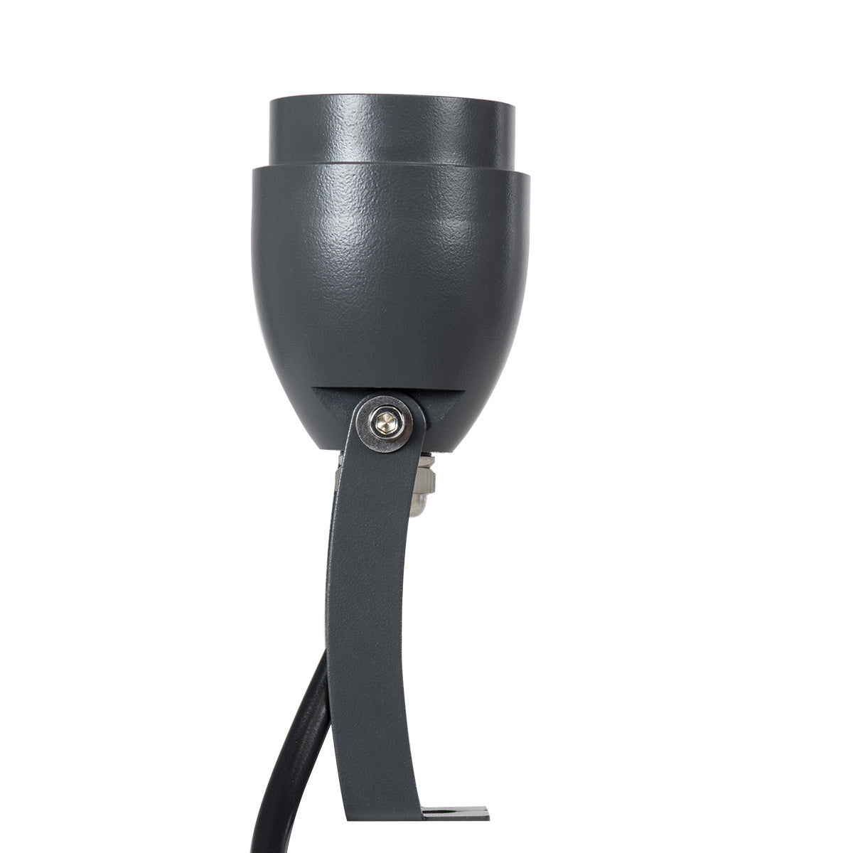 GLOBOSTAR® TREEGAL 90460 Φωτιστικό Σποτ για Φυτά - Δέντρα με Βάση Μπετού & Κορμού LED 3W 315lm 15° DC 24V Αδιάβροχο IP67 Ultra Θερμό Λευκό 2200K Dimmable - Bridgelux SMD Chip - Γκρι Ανθρακί - Μ5 x Π5 x Υ14.7cm - 3 Χρόνια Εγγύηση