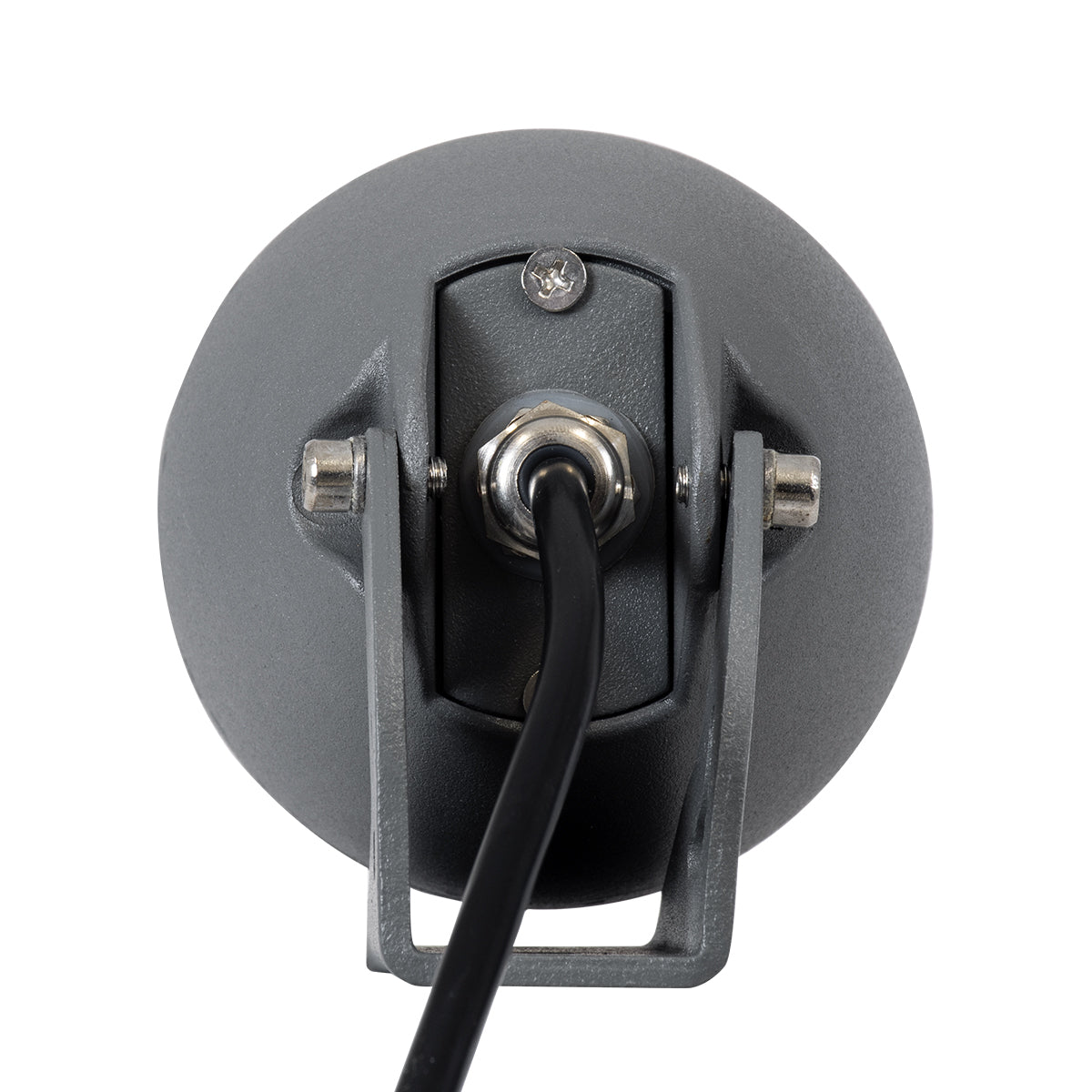 GLOBOSTAR® TREESPO 90471 Φωτιστικό Σποτ για Φυτά - Δέντρα LED 12W 1260lm 15° DC 24V Αδιάβροχο IP67 Πολύχρωμο RGBW Dimmable DMX512 - Bridgelux SMD Chip - Γκρι Ανθρακί - Μ9 x Π11 x Υ9cm - 3 Χρόνια Εγγύηση
