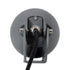 GLOBOSTAR® TREESPO 90471 Φωτιστικό Σποτ για Φυτά - Δέντρα LED 12W 1260lm 15° DC 24V Αδιάβροχο IP67 Πολύχρωμο RGBW Dimmable DMX512 - Bridgelux SMD Chip - Γκρι Ανθρακί - Μ9 x Π11 x Υ9cm - 3 Χρόνια Εγγύηση