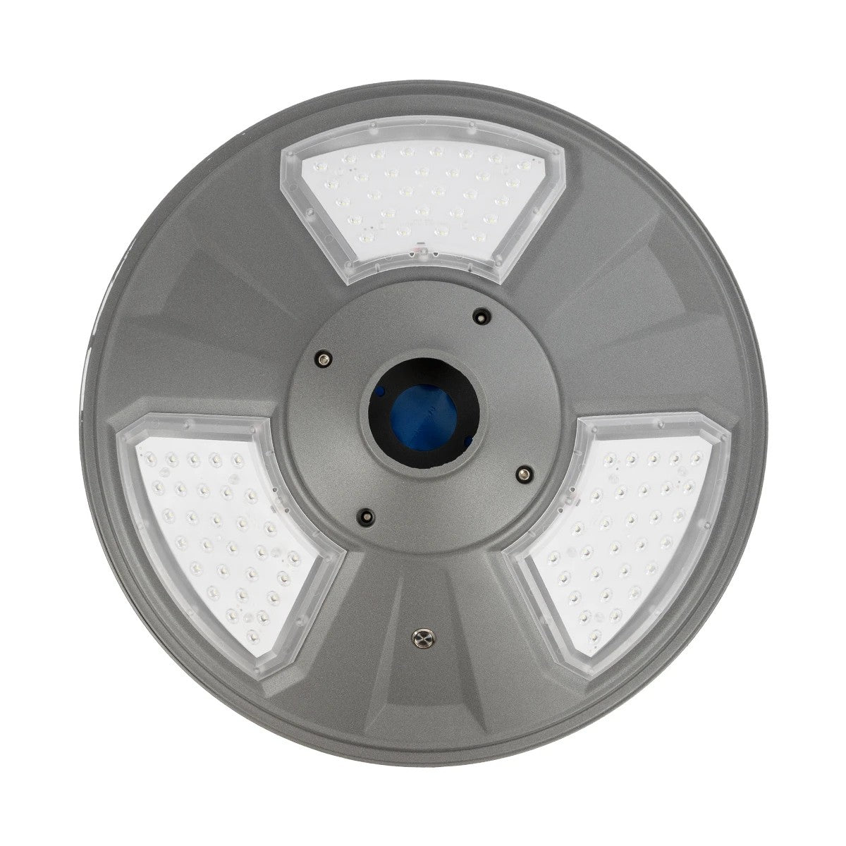 GLOBOSTAR® PARK 90500 Φωτιστικό Κεφαλής Post Top Πλατείας/Πάρκου LED 25W 2000lm 120° με Ενσωματωμένο Φωτοβολταϊκό Panel 6V 20W & Επαναφορτιζόμενη Μπαταρία Li-ion 3.2V 25000mAh με Αισθητήρα Ημέρας-Νύχτας Αδιάβροχο IP65 Ψυχρό Λευκό 6000K - Γκρι Ανθρακί -... - ledmania.gr