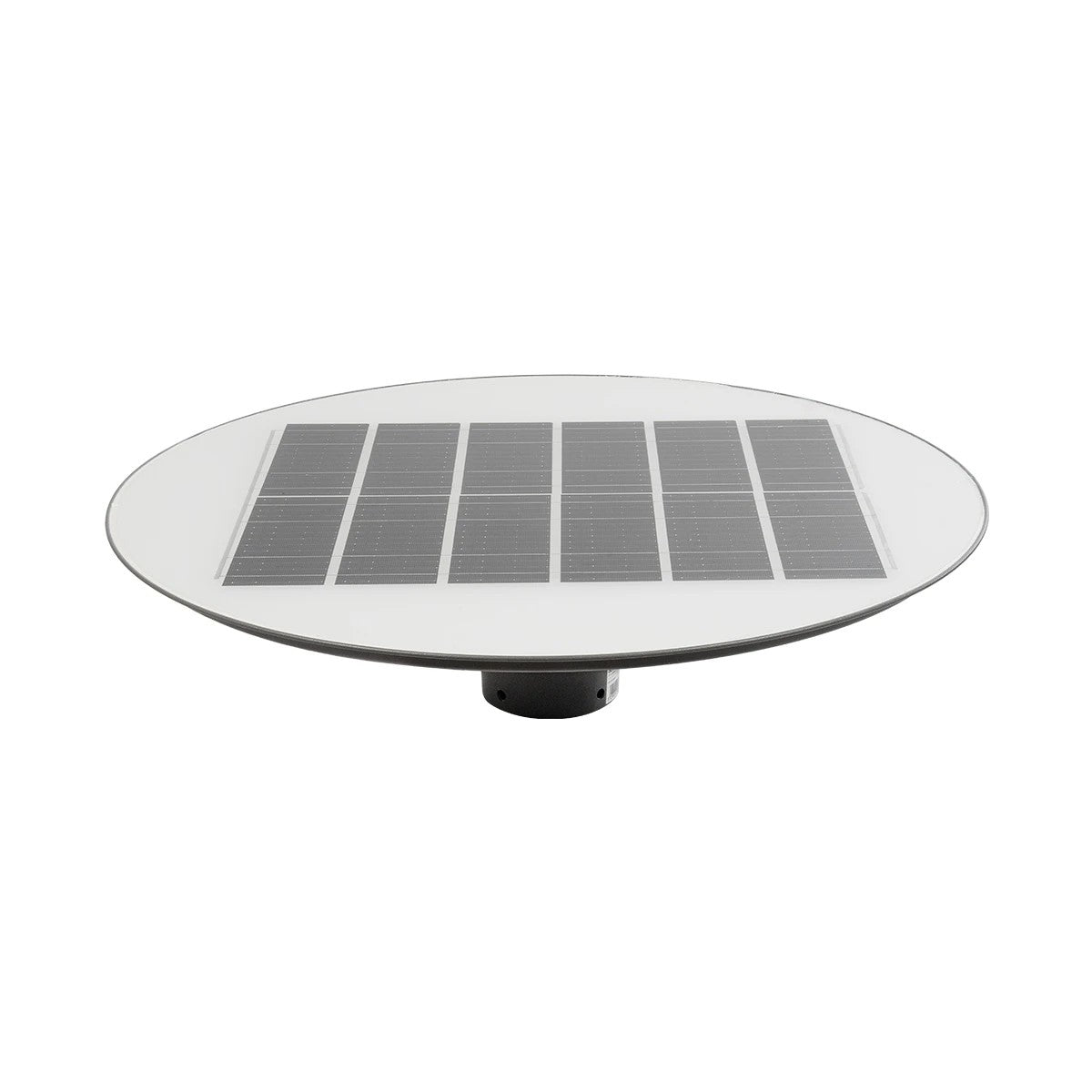 GLOBOSTAR® PARK 90500 Φωτιστικό Κεφαλής Post Top Πλατείας/Πάρκου LED 25W 2000lm 120° με Ενσωματωμένο Φωτοβολταϊκό Panel 6V 20W & Επαναφορτιζόμενη Μπαταρία Li-ion 3.2V 25000mAh με Αισθητήρα Ημέρας-Νύχτας Αδιάβροχο IP65 Ψυχρό Λευκό 6000K - Γκρι Ανθρακί -... - ledmania.gr