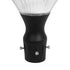GLOBOSTAR® SQUARE 90503 Φωτιστικό Κεφαλής Post Top Πλατείας/Πάρκου/Κήπου LED 40W 1600lm 120° DC 5V με Ενσωματωμένο Φωτοβολταϊκό Panel 5V 25W & Επαναφορτιζόμενη Μπαταρία Li-ion 3.2V 30000mAh με Αισθητήρα Κίνησης-Ημέρας-Νύχτας Αδιάβροχο IP65 Θερμό Λευκό ...