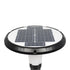 Globostar® SQUARE 90504 Φωτιστικό Κεφαλής Post Top Πλατείας/Πάρκου/Κήπου LED 25W 1000lm με Ανιχνευτή Κίνησης και Αισθητήρα Νυχτός IP65 Ψυχρό Λευκό 6000K - 2 Χρόνια Εγγύηση
