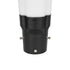 Globostar® SQUARE 90504 Φωτιστικό Κεφαλής Post Top Πλατείας/Πάρκου/Κήπου LED 25W 1000lm με Ανιχνευτή Κίνησης και Αισθητήρα Νυχτός IP65 Ψυχρό Λευκό 6000K - 2 Χρόνια Εγγύηση