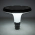 Globostar® SQUARE 90504 Φωτιστικό Κεφαλής Post Top Πλατείας/Πάρκου/Κήπου LED 25W 1000lm με Ανιχνευτή Κίνησης και Αισθητήρα Νυχτός IP65 Ψυχρό Λευκό 6000K - 2 Χρόνια Εγγύηση