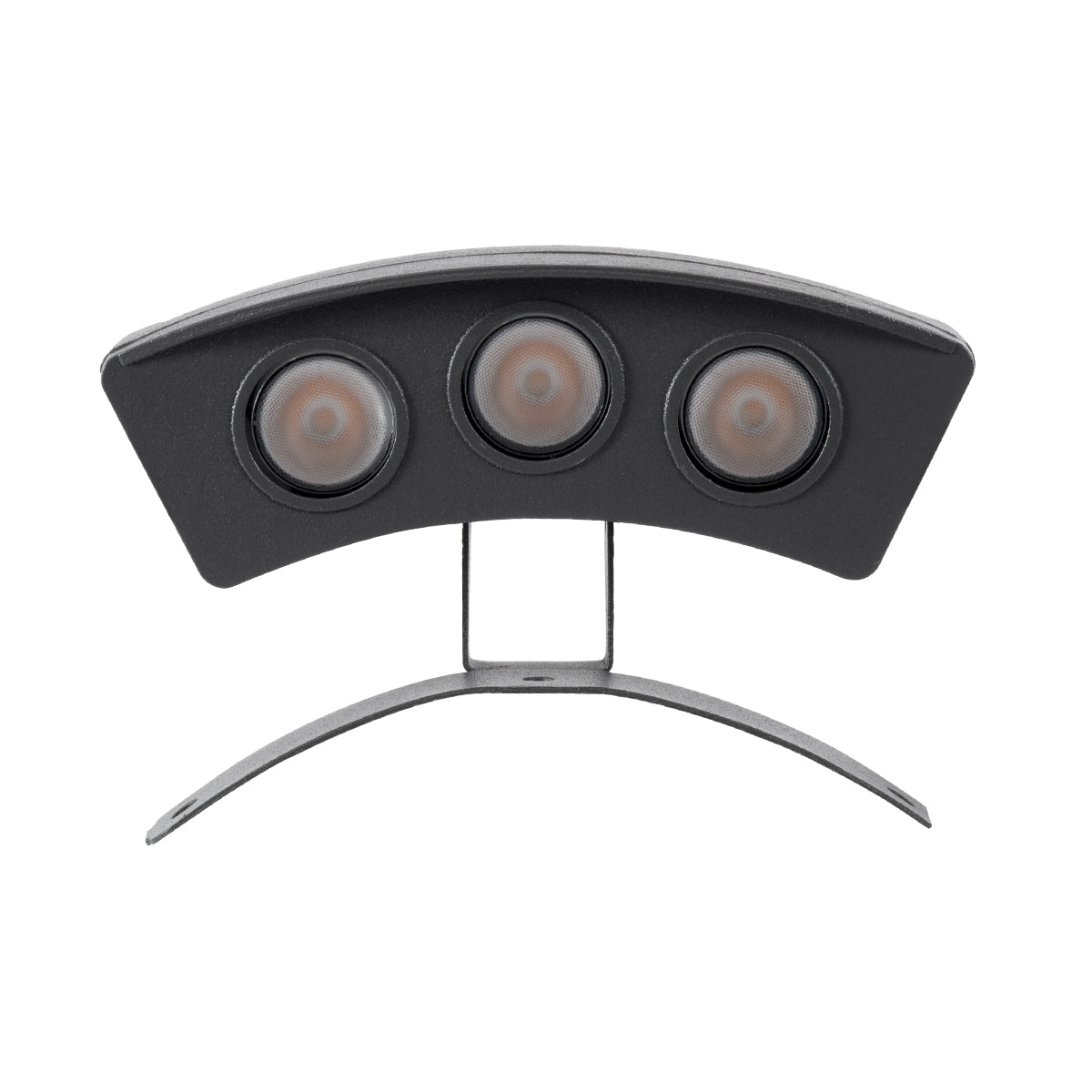 GLOBOSTAR® TREELIGHT-PLANTE 90514 Κυρτή Μπάρα Φωτισμού Wall Washer για Φυτά - Δέντρα LED 3W 315lm 15° DC 24V Αδιάβροχο IP65 Πορτοκαλί 2200K Dimmable - Γκρι Ανθρακί - Μ11 x Π3 x Υ8cm - 3 Χρόνια Εγγύηση - ledmania.gr