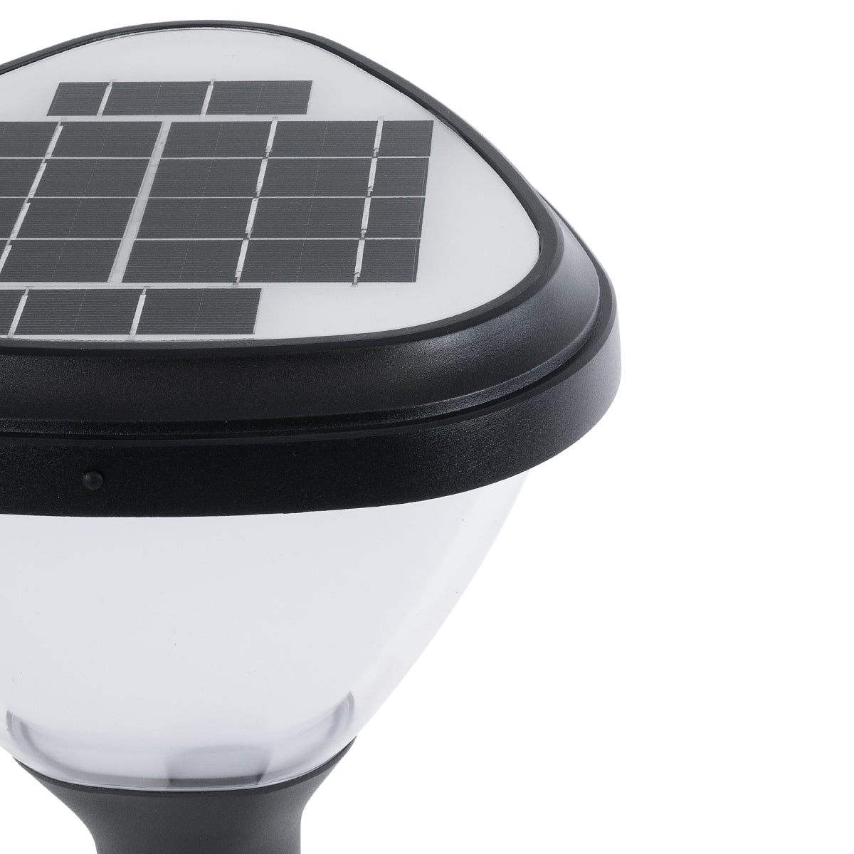 GloboStar® SOLARMIS 90521 LED Solar Bollard Light Κολωνάκι Κήπου Εξωτερικού Χώρου 10W 180lm 120° με Ενσωματωμένο Φωτοβολταϊκό Panel 6V 5W & Επαναφορτιζόμενη Μπαταρία Li-ion 3.2V 6000mAh με Αισθητήρα Ημέρας-Νύχτας - Αδιάβροχο IP65 Φ26 x Υ60cm Ψυχρό Λευκ... - ledmania.gr