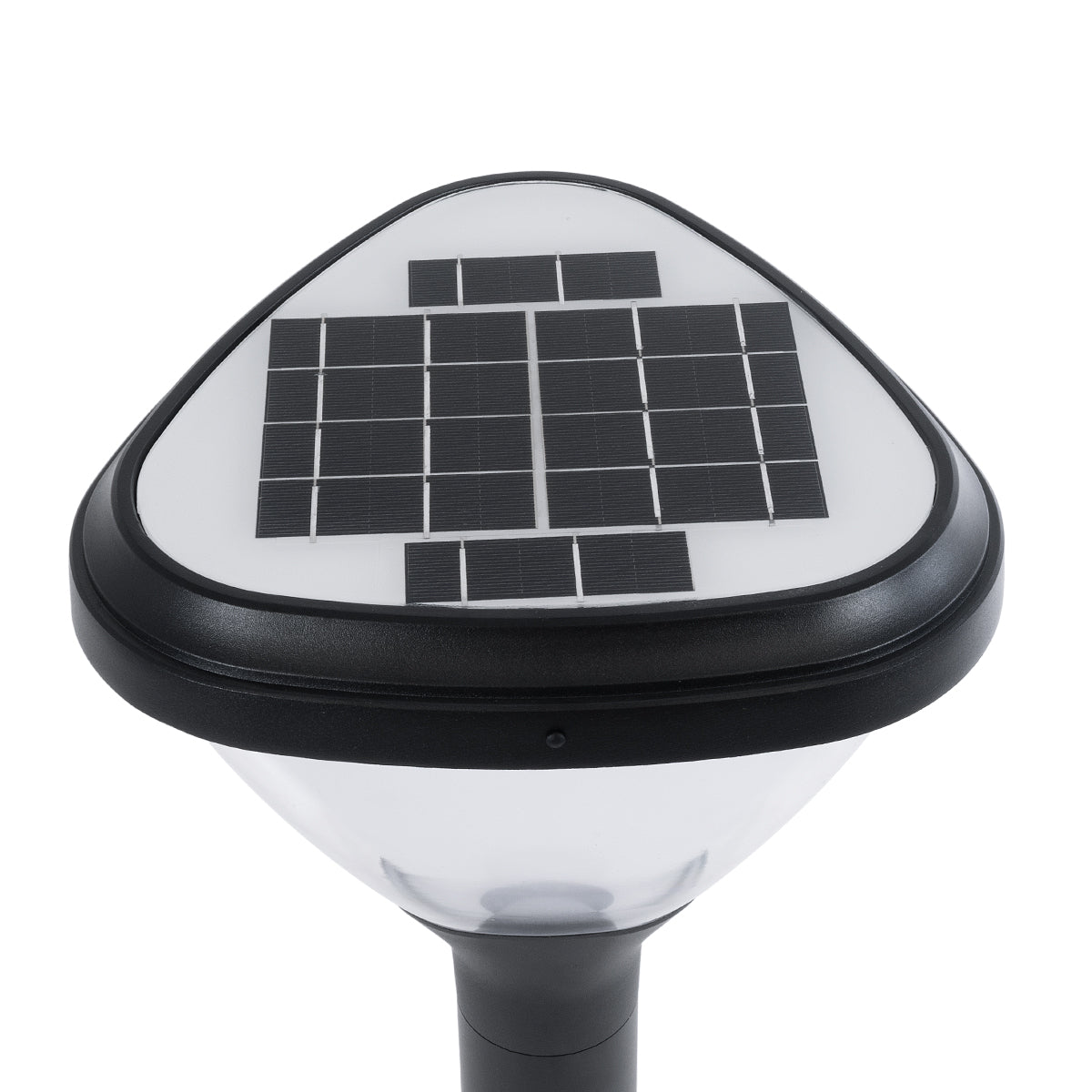 GloboStar® SOLARMIS 90521 LED Solar Bollard Light Κολωνάκι Κήπου Εξωτερικού Χώρου 10W 180lm 120° με Ενσωματωμένο Φωτοβολταϊκό Panel 6V 5W & Επαναφορτιζόμενη Μπαταρία Li-ion 3.2V 6000mAh με Αισθητήρα Ημέρας-Νύχτας - Αδιάβροχο IP65 Φ26 x Υ60cm Ψυχρό Λευκ... - ledmania.gr