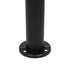 GLOBOSTAR® VEGGIE 90522 Φωτιστικό Κολωνάκι Κήπου LED 10W 500lm 120° με Ενσωματωμένο Φωτοβολταϊκό Panel 6V 2W & Επαναφορτιζόμενη Μπαταρία Li-ion 3.2V 6000mAh με Αισθητήρα Ημέρας-Νύχτας Αδιάβροχο IP65 Ψυχρό Λευκό 6000K - Sanan SMD Chip - Μαύρο - Μ26 x Π2...
