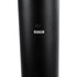 GLOBOSTAR® VEGGIE 90525 Φωτιστικό Κολωνάκι Κήπου LED 10W 500lm 120° με Ενσωματωμένο Φωτοβολταϊκό Panel 6V 2W & Επαναφορτιζόμενη Μπαταρία Li-ion 3.2V 1800mAh με Αισθητήρα Ημέρας-Νύχτας Αδιάβροχο IP65 Ψυχρό Λευκό 6000K - Sanan SMD Chip - Μαύρο- Μ23 x Π23...