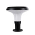 GLOBOSTAR® WHISPER 90535 Φωτιστικό Κολωνάκι Κήπου LED 10W 500lm 120° με Ενσωματωμένο Φωτοβολταϊκό Panel 6V 2W & Επαναφορτιζόμενη Μπαταρία Li-ion 3.2V 1800mAh με Αισθητήρα Ημέρας-Νύχτας Αδιάβροχο IP65 Ψυχρό Λευκό 6000K - Sanan SMD Chip - Γκρι Ανθρακί - ...