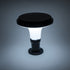 GLOBOSTAR® WHISPER 90535 Φωτιστικό Κολωνάκι Κήπου LED 10W 500lm 120° με Ενσωματωμένο Φωτοβολταϊκό Panel 6V 2W & Επαναφορτιζόμενη Μπαταρία Li-ion 3.2V 1800mAh με Αισθητήρα Ημέρας-Νύχτας Αδιάβροχο IP65 Ψυχρό Λευκό 6000K - Sanan SMD Chip - Γκρι Ανθρακί - ...