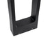 GLOBOSTAR® BACKYARD 90546 Φωτιστικό Κολωνάκι Κήπου LED 15W 1500lm 60° AC 220-240V Αδιάβροχο IP65 Θερμό Λευκό 2700K - Bridgelux COB Chip - Γκρι Ανθρακί Ματ - Μ16 x Π5.5 x Υ58cm - 3 Χρόνια Εγγύηση