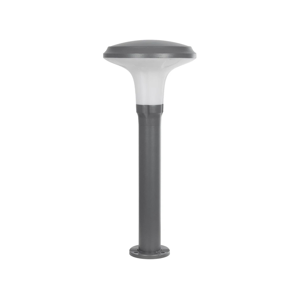 GLOBOSTAR® WHISPER 90548 Φωτιστικό Κολωνάκι Κήπου με Ντουί 1 x E27 AC 220-240V Αδιάβροχο IP65 - Γκρι Ανθρακί - Μ27 x Π27 x Υ79cm - ledmania.gr
