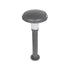 GLOBOSTAR® WHISPER 90548 Φωτιστικό Κολωνάκι Κήπου με Ντουί 1 x E27 AC 220-240V Αδιάβροχο IP65 - Γκρι Ανθρακί - Μ27 x Π27 x Υ79cm - ledmania.gr