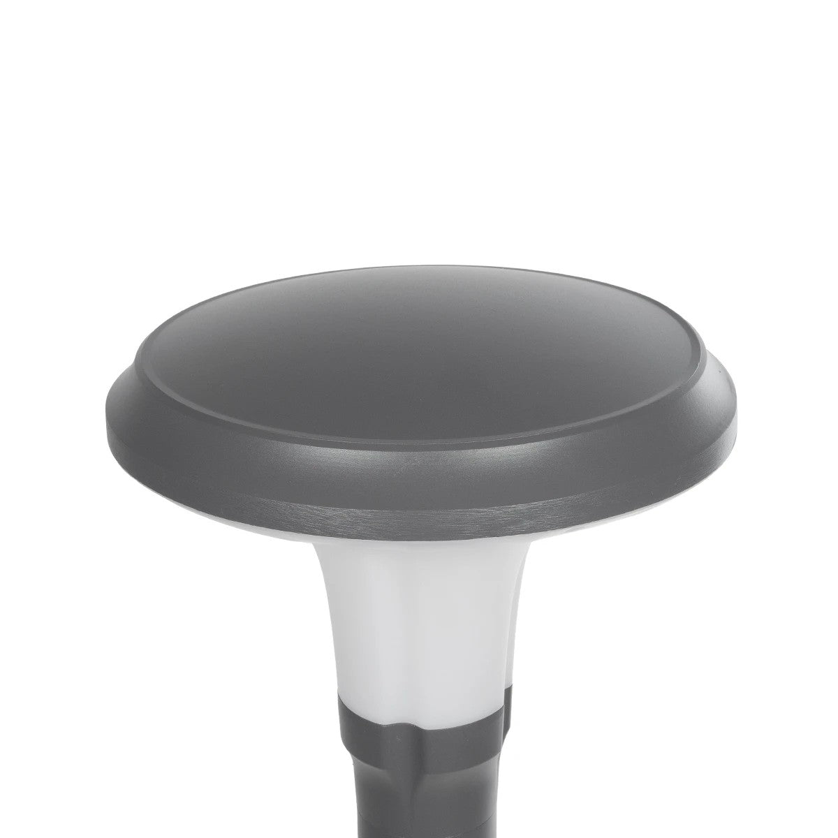 GLOBOSTAR® WHISPER 90548 Φωτιστικό Κολωνάκι Κήπου με Ντουί 1 x E27 AC 220-240V Αδιάβροχο IP65 - Γκρι Ανθρακί - Μ27 x Π27 x Υ79cm - ledmania.gr