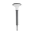 GLOBOSTAR® WHISPER 90548 Φωτιστικό Κολωνάκι Κήπου με Ντουί 1 x E27 AC 220-240V Αδιάβροχο IP65 - Γκρι Ανθρακί - Μ27 x Π27 x Υ79cm - ledmania.gr