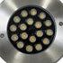 GloboStar® UNDERGROUND-SINA 90572 Χωνευτό Φωτιστικό Σποτ Δαπέδου LED 18W 1710lm 15° DC 24V Αδιάβροχο IP68 Φ20 x Υ11cm Φυσικό Λευκό 4500K - Ανοξείδωτο Ατσάλι - 3 Χρόνια Εγγύηση - ledmania.gr