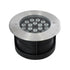 GloboStar® UNDERGROUND-SINA 90572 Χωνευτό Φωτιστικό Σποτ Δαπέδου LED 18W 1710lm 15° DC 24V Αδιάβροχο IP68 Φ20 x Υ11cm Φυσικό Λευκό 4500K - Ανοξείδωτο Ατσάλι - 3 Χρόνια Εγγύηση - ledmania.gr