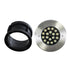 GloboStar® UNDERGROUND-SINA 90572 Χωνευτό Φωτιστικό Σποτ Δαπέδου LED 18W 1710lm 15° DC 24V Αδιάβροχο IP68 Φ20 x Υ11cm Φυσικό Λευκό 4500K - Ανοξείδωτο Ατσάλι - 3 Χρόνια Εγγύηση - ledmania.gr