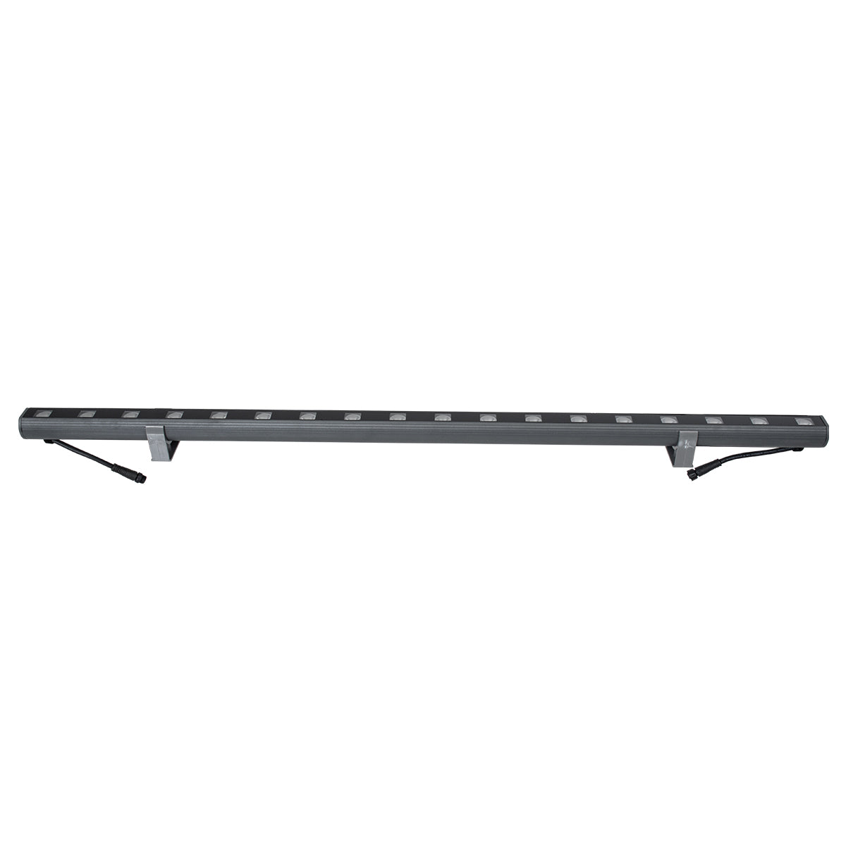 GloboStar® WASHER-PANDA 90579 Μπάρα Φωτισμού Ultra Slim Wall Washer LED 18W 1620lm 15° DC 24V Αδιάβροχο IP67 Μ100 x Π4 x Υ3.5cm Θερμό Λευκό 2700K - Γκρι Ανθρακί - 3 Years Warranty - ledmania.gr