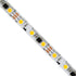 GloboStar® 90588 Digital Pixel Addressable Strip 3 PIN - Ψηφιακή Ταινία LED SMD 5050 14.4W/m 60LED/m 20PIXEL/m SPI/TTL Protocol IC WS2811/UCS16703 1296lm/m 120° DC 12V IP20 Θερμό Λευκό 2700K - Λευκό Σώμα - Μ5000 x Π10 x Υ2mm - Συσκευασία 5 Μέτρων - ledmania.gr